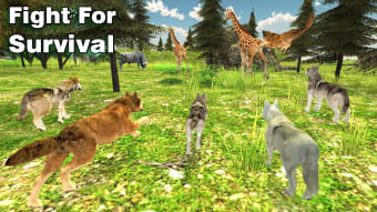Wolf Family Simulator : RPG Wolf Attack