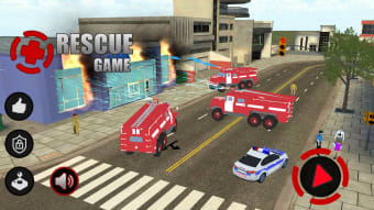 Emergency Fire Rescue Crew 911