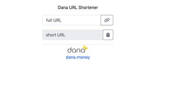 Dana URL Shortener