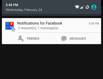 Notifications for Facebook