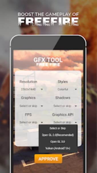 GFX Tool - Free Fire Booster