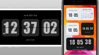 Flip Clock - digital widgets