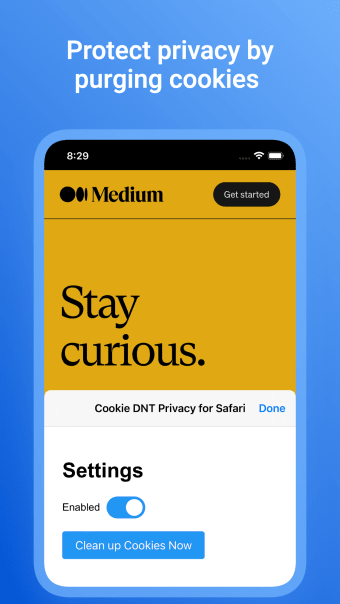 Cookie DNT Privacy for Safari