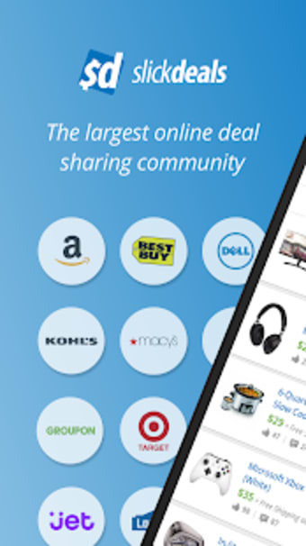 Slickdeals: Shopping Deals Coupons  Promo Codes
