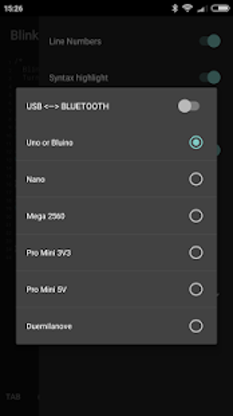 Bluino Loader Pro-Arduino IDE