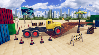 Real Truck Parking Game 4 - Heavy Truck Driving