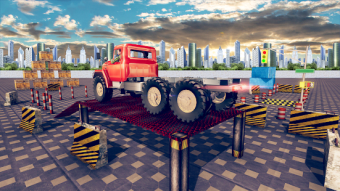 Real Truck Parking Game 4 - Heavy Truck Driving