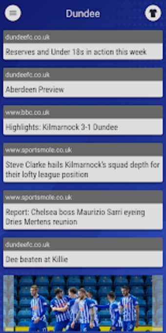 SFN - Unofficial Dundee Football News