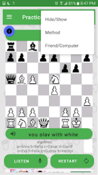 Blindfold Chess Offline