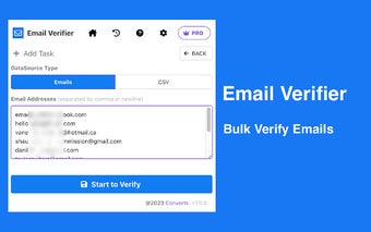 Bulk Email Verifier & Checker