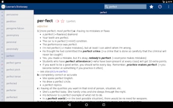Learners Dictionary - English