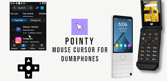 Pointy: Dumbphone Mouse Cursor