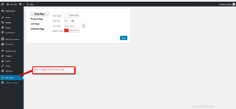 Change Cart button Colors WooCommerce