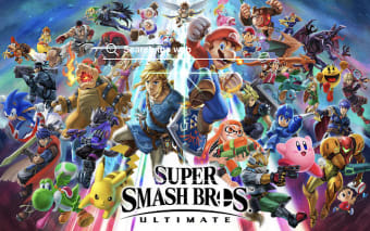 Super Smash Bros Ultimate Wallpaper Tab Theme