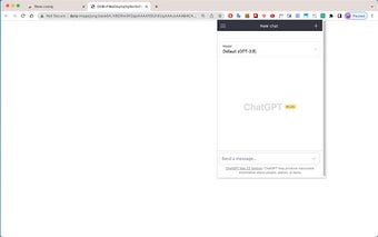 ChatGPT Popup