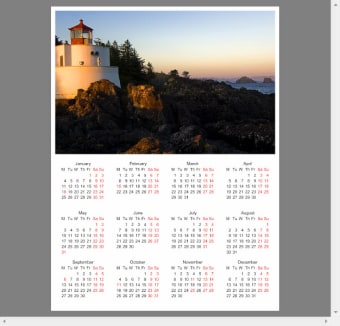 Photo Calendar Maker