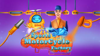 Sports Motorcycle Factory: Motorbike Builder Games