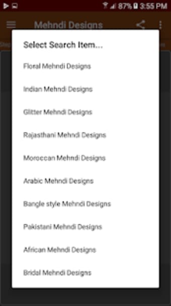 Mehndi Designs offline
