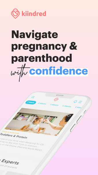 Kiindred: Pregnancy  Baby App