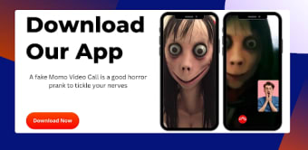 Scary Momo Fake Video Call