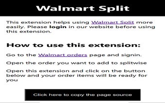 Walmart Split