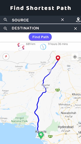 GPS Navigation - Route Finder
