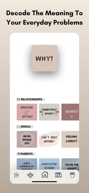 the WHY app