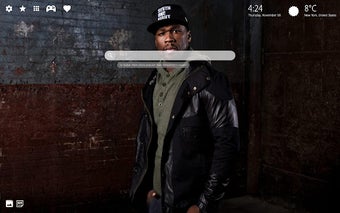 50 Cent Theme & 50 Cent Rapper Wallpaper