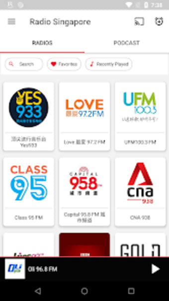 Radio Singapore - Fm radio