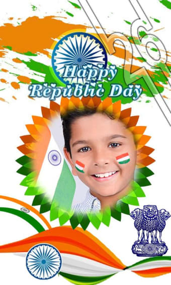 Happy Republic Day Photo Frame