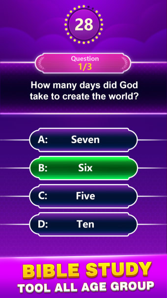 Bible Trivia - Word Quiz Game