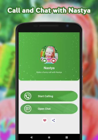 Nastya call you and Chat Simulator