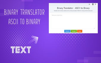 Binary Translator - ASCII to Binary