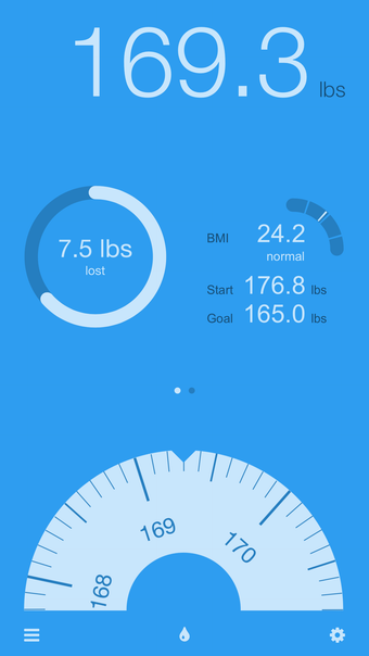 Track weight with DailyWeight