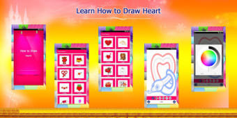 Learn how to draw hearts step by step