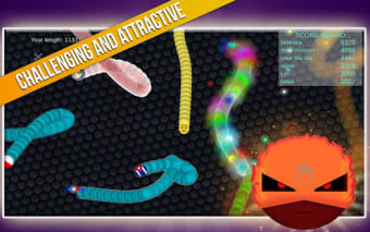Snaker.io - Slither Worms  Snakes Mask War