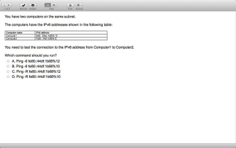 vce exam simulator for mac 1.7