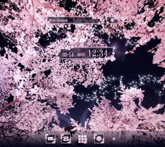 Theme-Sakura Night Fantasy-