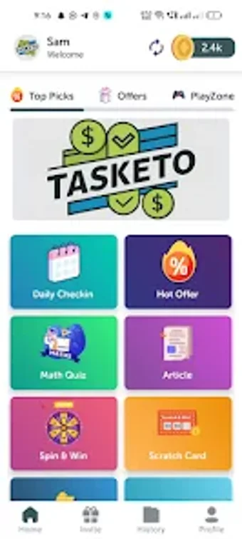 Tasketo - Earn at Home