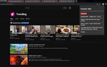 Tab Manager for Youtube