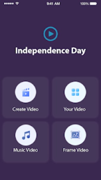 Happy Independence Day Video Maker  Video Editor