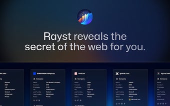 Rayst - Reveal the web