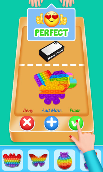 Mobile Fidget Toys-Pop it Game