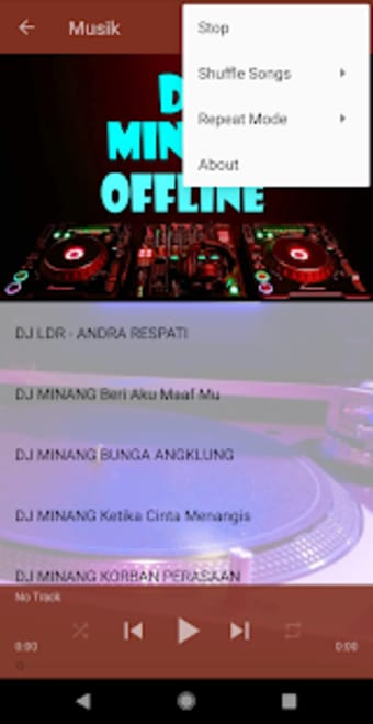 DJ Lagu Minang Offline