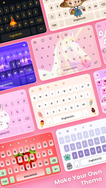 Keyboard - Emoji Keyboard Fonts GIF Stickers