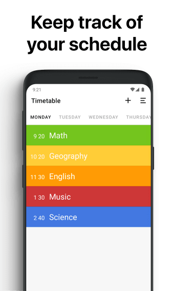Class Timetable - Schedule App