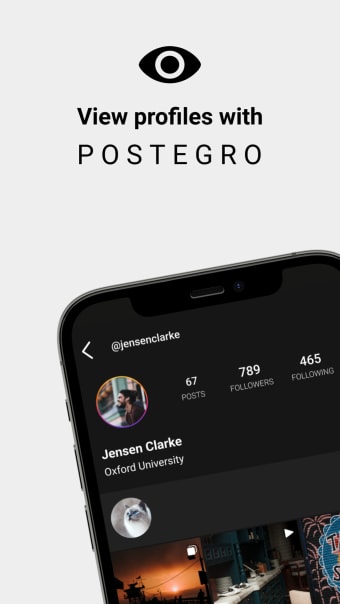 Postegro - Profile Viewer