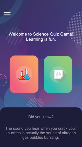 Science Quiz Game - Fun