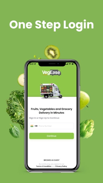 VegEase: Fruits  Veg Delivery