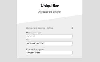 Password Uniquifier
